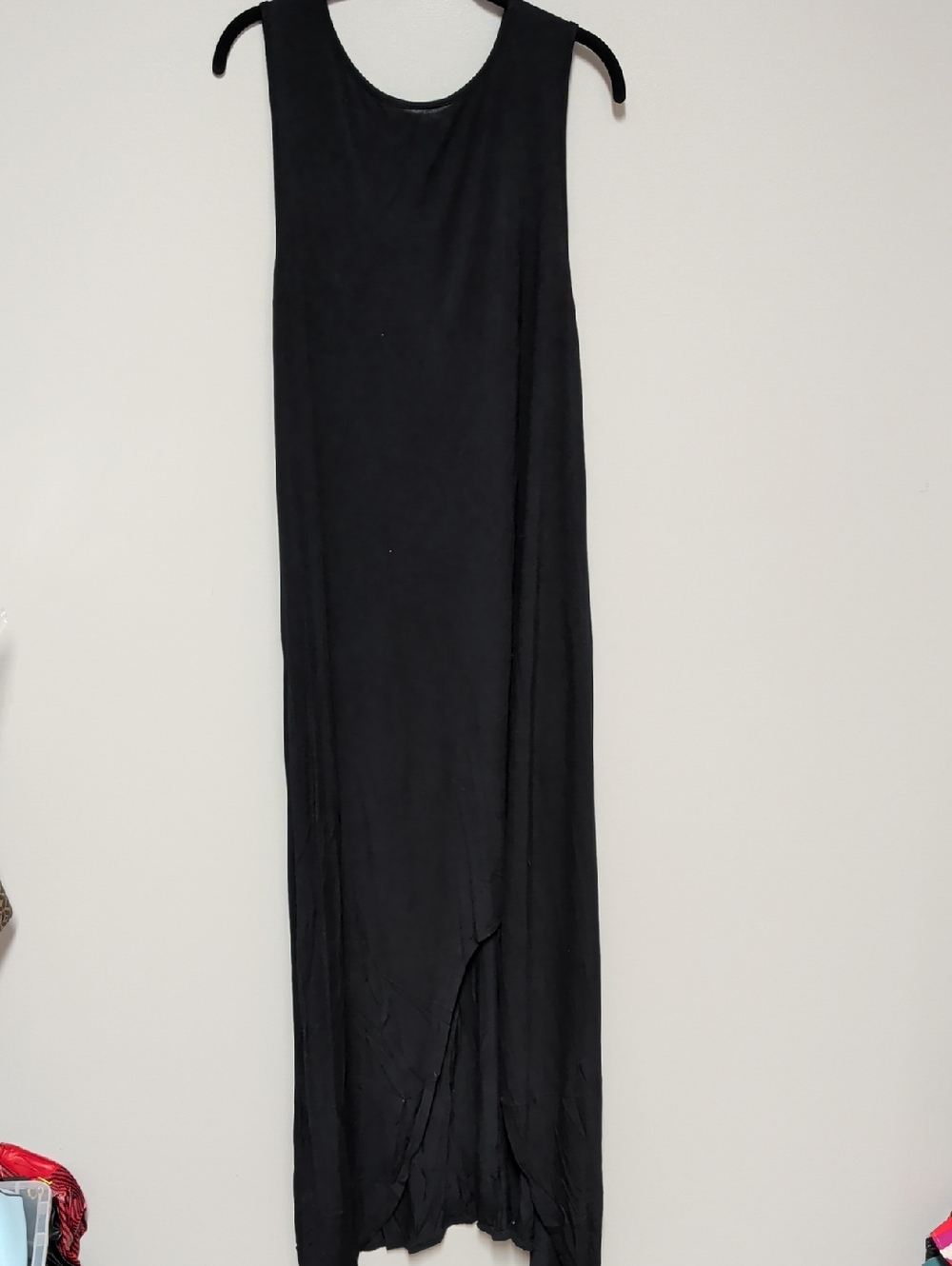 Bellamie Black Sleeveless Maxi Dress